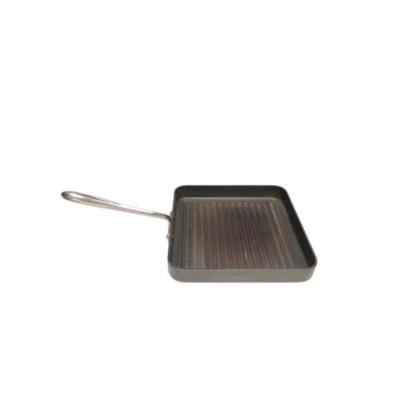 All-Clad 11" Square Grill, Nonstick Cookware, HA1 Hard Anodized GUC - Picture 5 of 11